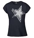 Dallas Cowboys Women's Rising Star Navy Tri Blend T-Shirt