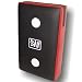 BAY� LEDER PU "3 pointer" Schlagpolster, Schlagkissen, 75 cm, schwarz/rot