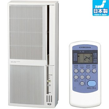 コロナ ウインドエアコン 冷暖房兼用タイプ CWH-189R-WS シェルホワイト