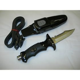 Beaver Ranger Scuba Diving Knife in Black