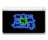 Factory Outlet Neon Puzzle Decorative Protector Skin Decal Sticker for Nintendo DS Lite