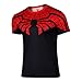 G-LIKE Men's Superior Spider Man Short T-shirt