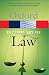 A Dictionary of Law (Oxford Paperback Reference)