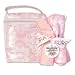 Blooming Bouquet Gift Sets - Versailles Pink - Bottle Bag & Burp Set
