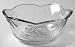 Anchor Hocking Savannah Soup Salad Cereal Fruit Bowl ~ Clear Glass with Floral Pattern ~ Size: 6 1/4-inch X 2 1/2-inch ~ Capacity: 16-ounces