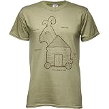 Monty Python and the Holy Grail Rabbit Plans Men's T-Shirt