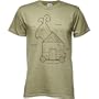Monty Python and the Holy Grail Rabbit Plans Men's T-Shirt, Medium