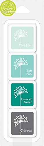 Hero Arts AF352 May's Shades of Teal Layering Stamp Pad Set