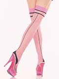 Thigh Hi Stocking Cuban Foot BACKSEAM 2 colors SeXy Hoisery