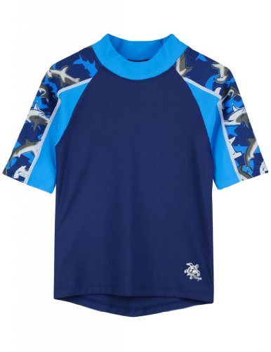 Tuga Boys UPF 50+ Breaker Short Sleeve Shirt (UV Sun Protective Rashguard)