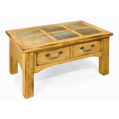 Cheyenne Condo Cocktail Table Golden Oak
