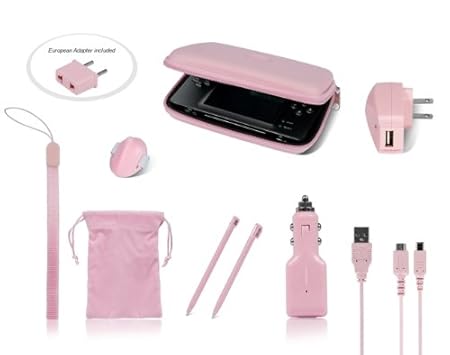 DS/DSi 9-in-1 Travel Kit- Pink