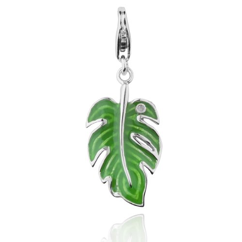 Rafaela Donata Secret Diamonds Damen-Charm \"Palmblatt\" (ohne Kette ) Sterling  Preisvergleich