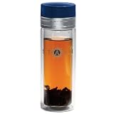 Clear Glass Stash Logo Travel Mug
