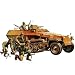 Military Minatures German Hanomag Sd.kfz. 251/1 - 1:35 Scale Military - Tamiya