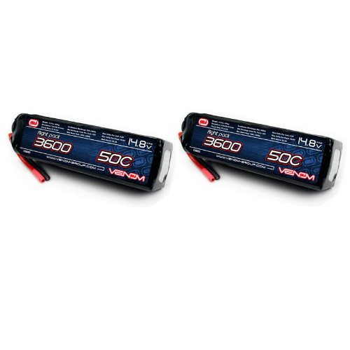 Venom 50C 4S 3600mAh 14.8 LiPO Battery (2-Pack)
