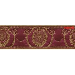 Rasch Tapete 487428 Reliefborte "Trianon" rot klassisch