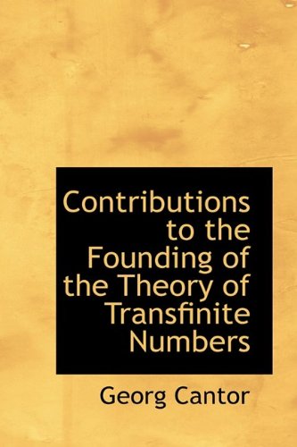 contributions to the founding of the theory of transfinite numbers