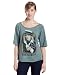 Junk Food Juniors Rod Stewart Slouch Off The Shoulder Tee