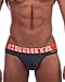Croota Mens Underwear, Low-Rise Bikini, Brief, Satin Accented Waistband, IS01M