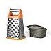 KitchenAid Gourmet Grater, Box, Tangerine