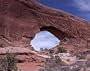 Red Rock 'Window' at Arches National Park, Utah - Memorable 16"x20" Photographic Print by Carol M. Highsmith