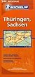 Michelin Germany Mideast: Thuringen, Sachsen Map (Regional Maps)