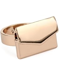 Gemma Redux Rose Gold Tone Envelope Ring