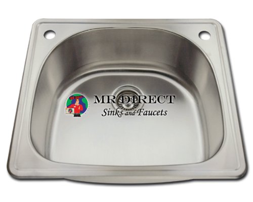Topmount Stainless Steel Kitchen Single Bowl