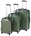 Heys Sidewinder-TSA Luggage Set, Army Green, One Size