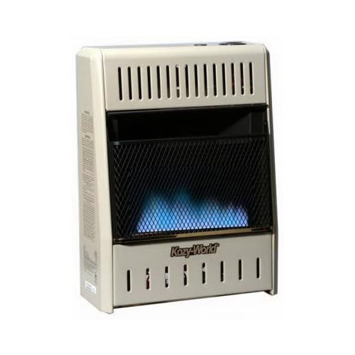 * Kozy World GWD104 10 000BTU VentFree DualFuel Gas Wall Heater
