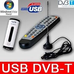 Geniatech DVB-T USB2.0 Stick, Antenne, Fernbedieung