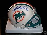 DAN MARINO SIGNED AUTOGRAPHED MIAMI DOLPHINS MINI HELMET W/ HOLOGRAM + COA