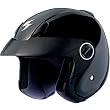 SCORPION EXO-250 SOLID OPEN-FACE HELMET BLACK LG