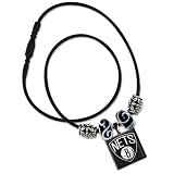 BROOKLYN NETS OFFICIAL OFFICIAL LIFETILES BEADED NECKLACE