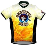 Primal Wear Men's Grateful Dead Bertha Rock Short Sleeve Cycling Jersey - GDBEJ10M