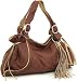 Large ''Freda'' Shoulder Bag - Red, Brown, Black or Aqua Blue