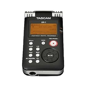 Tascam DR1 stereo recorder and vocal trainer