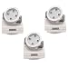 Rite Lite LPL743W 4 LED Pivot and Swivel Light, White, 3-Pack,