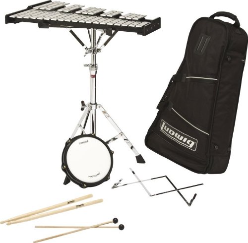 Ludwig Back-Pack Bell Kit Black