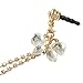 Mavis's Diary Bling Butterfly Dust Plug Earphone Jack Accessories,Cell Charms for iPhone 6 6S,iPhone 6 6S plus,iPhone SE 5 5S,iPad,iPod Touch,Samsung Galaxy, Samsung Note Series & Other 3.5mm Ear Jack