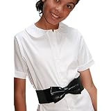 Black Bow Tie Stretch Belt