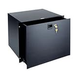 Middle Atlantic TD8FLK Drawers Heavy-Duty, 8 Space Racking Height, Textured Black Powder Coat