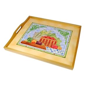 Bartelt Gallery Collection Serving Tray, Vegetable Garden Design