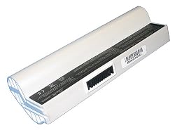 Laptop Battery for Asus Eee PC 8G, 4G, 4G Surf, 2G Surf, White