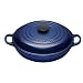 Le Creuset Cast Iron Shallow Casserole, Graded Blue, 26 cm