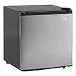 Avanti AC/DC Superconductor Refrigerator - Black/ Stainless Steel (1.7 cu. ft.)