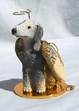BEDLINGTON TERRIER TINY Angel Dog Figurine Resin DTA115