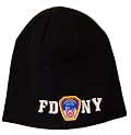 EMBROIDERED FDNY KNIT SKULL CAP (Navy)