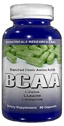 Bionutricals BCAA - 90 Capsules Branched Chain Amino Acids L-Valine L-Leucine Isoleucine
